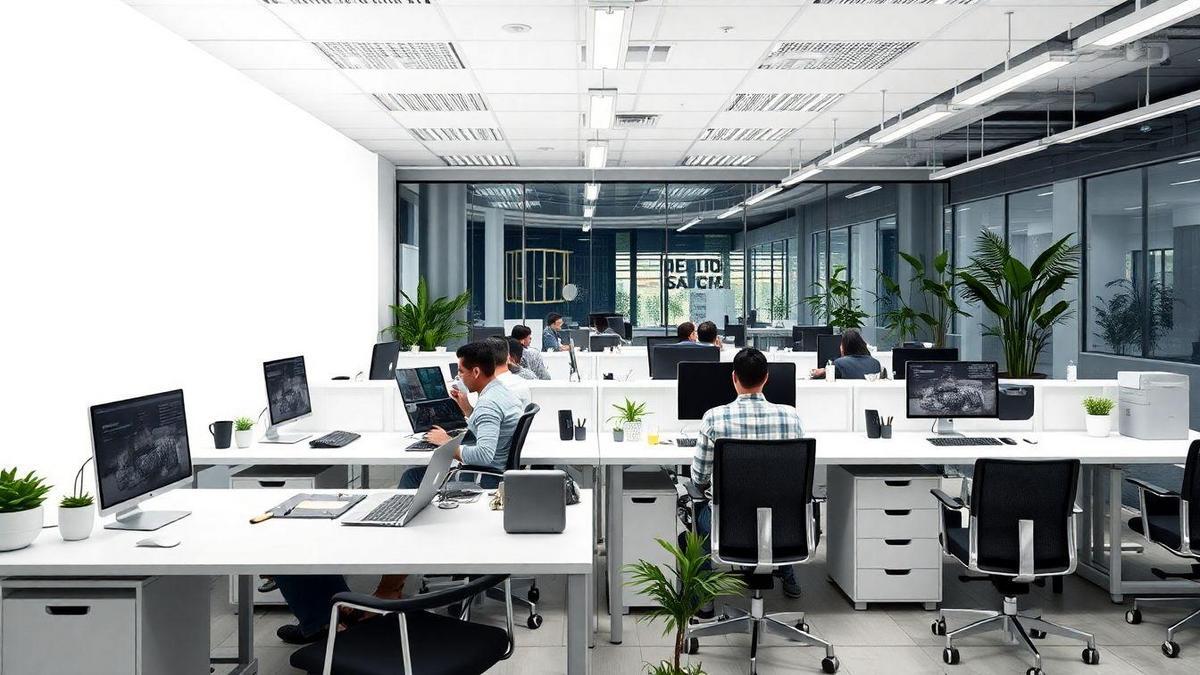 Implementação de Automação em Fluxos de Trabalho
